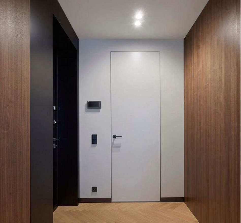 Двери в скрытом коробе