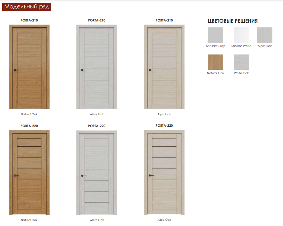 Межкомнатные двери Portika ФлексЭмаль (FlexEmal)