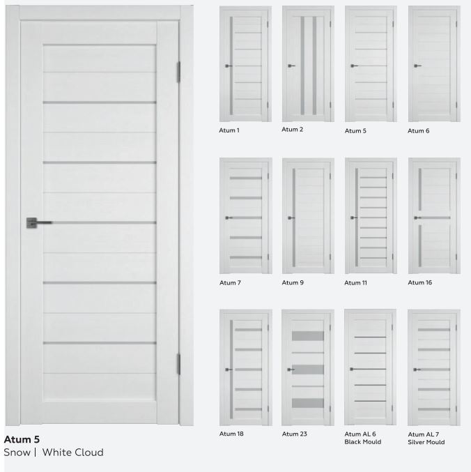 Межкомнатные двери VFD Владимирские двери Экошпон, ПВХ