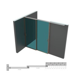 2 полотна в углу вправо